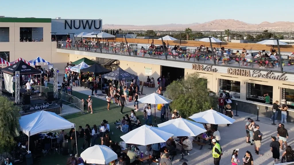 NuWu Cannabis' SkyHigh Lounge.